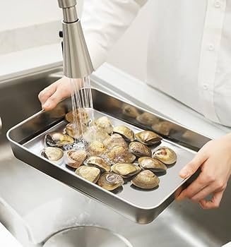 Amazon｜トレイ 料理 ステンレス 保存容器 角バット 調理バット